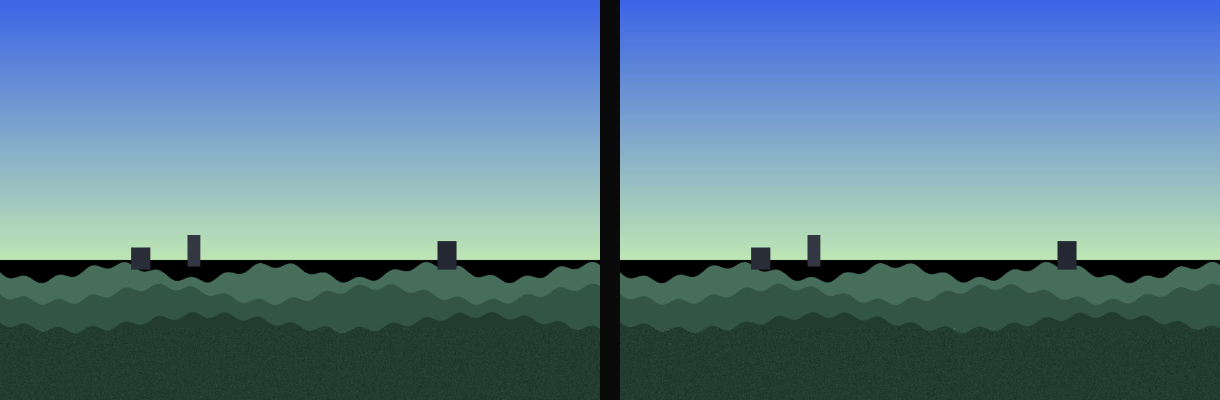 Side-by-side comparison: source PNG photo on the left versus JPG at 75 percent quality on the right, showing similar visible detail with a smaller JPG file size.