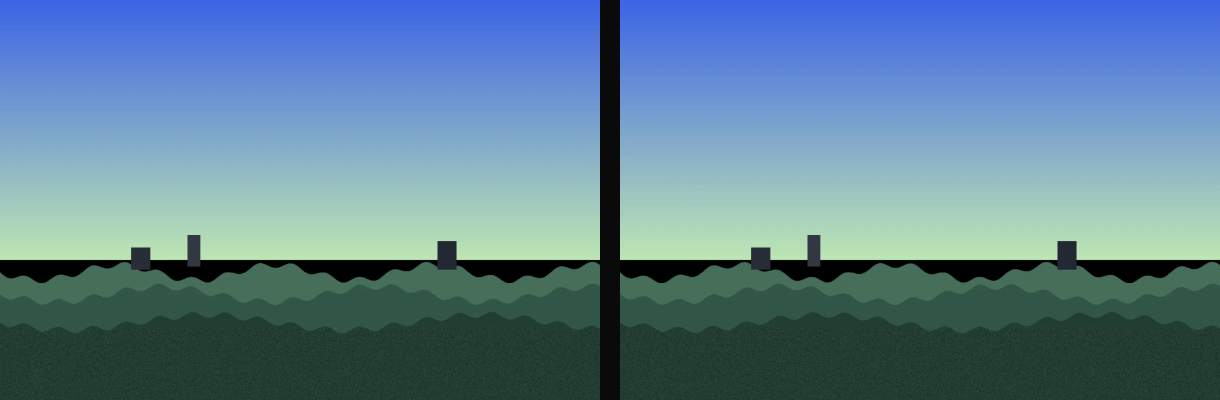 Side-by-side comparison: source WebP photo on the left versus JPG at 75 percent quality on the right, showing similar visible detail.